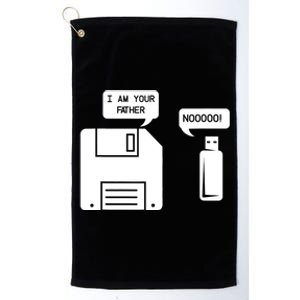 Usb Floppy Disk I Am Your Father Meaningful Gift Geek Funny Gift Cute Gift Platinum Collection Golf Towel