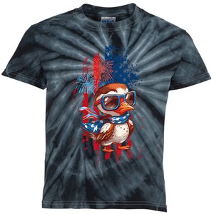 usa flag design, celebrate 4th of july Kids Tie-Dye T-Shirt