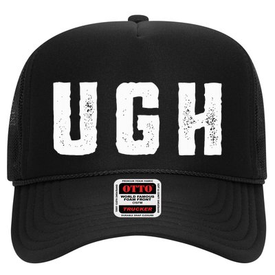Ugh  Funny Disgust Expression Trucker Hat