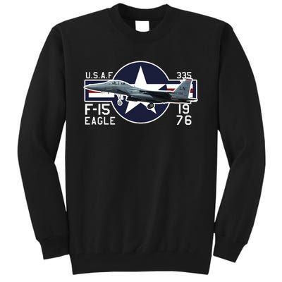 USAF F15 Eagle Tall Sweatshirt