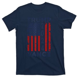 Us Flag Election President 2024 Trump Vance 2024 Gift T-Shirt