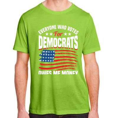 Usa Flag Funny Republican Great Gift Adult ChromaSoft Performance T-Shirt