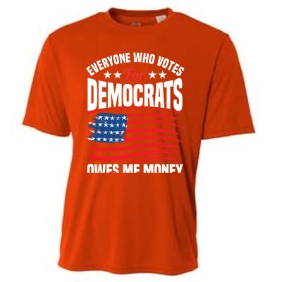 Usa Flag Funny Republican Great Gift Cooling Performance Crew T-Shirt