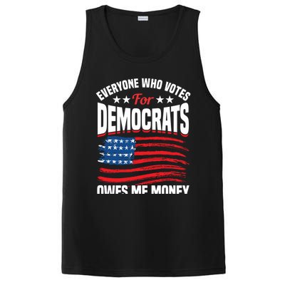 Usa Flag Funny Republican Great Gift PosiCharge Competitor Tank