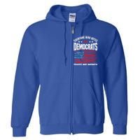 Usa Flag Funny Republican Great Gift Full Zip Hoodie