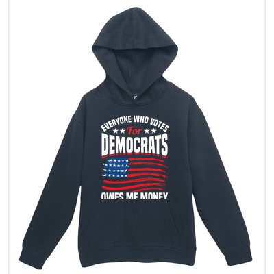 Usa Flag Funny Republican Great Gift Urban Pullover Hoodie