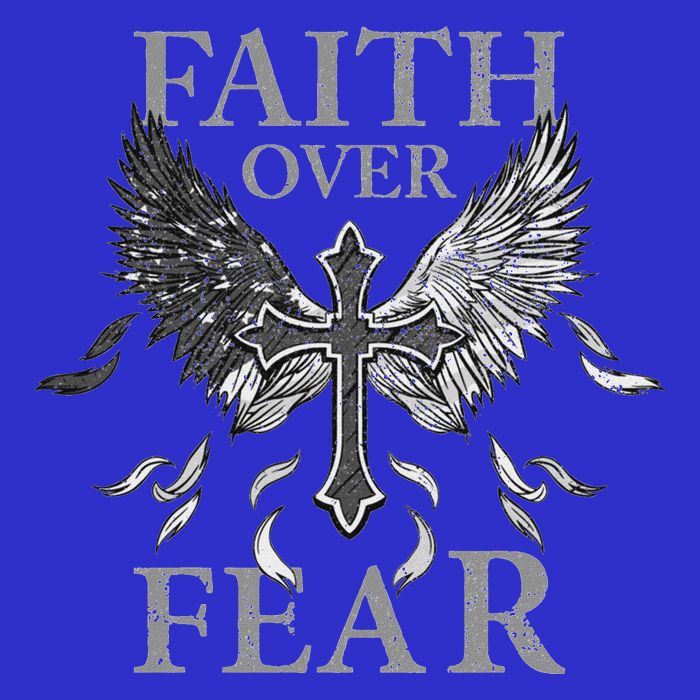 Usa Flag Faith Over Fear Patriotic American Prayer 16 in Basic Backpack