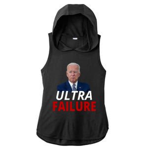 Ultra Failure Funny Anti Joe Biden Ladies PosiCharge Tri-Blend Wicking Draft Hoodie Tank