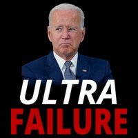 Ultra Failure Funny Anti Joe Biden 7-Panel Snapback Hat