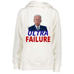 Ultra Failure Funny Anti Joe Biden Womens Funnel Neck Pullover Hood