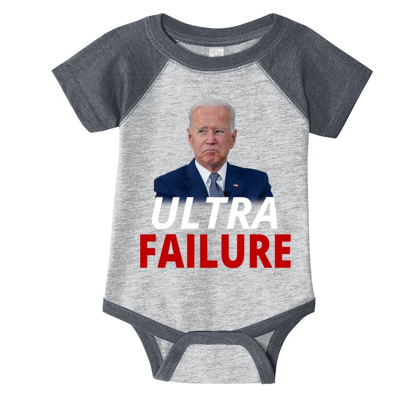 Ultra Failure Funny Anti Joe Biden Infant Baby Jersey Bodysuit