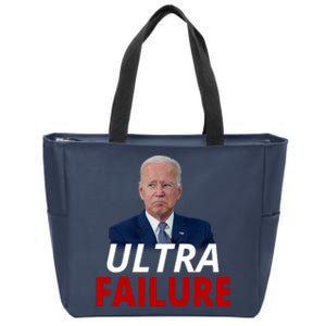 Ultra Failure Funny Anti Joe Biden Zip Tote Bag