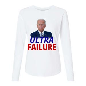 Ultra Failure Funny Anti Joe Biden Womens Cotton Relaxed Long Sleeve T-Shirt