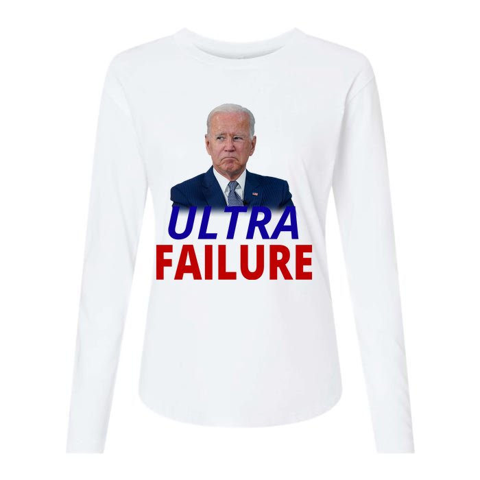 Ultra Failure Funny Anti Joe Biden Womens Cotton Relaxed Long Sleeve T-Shirt