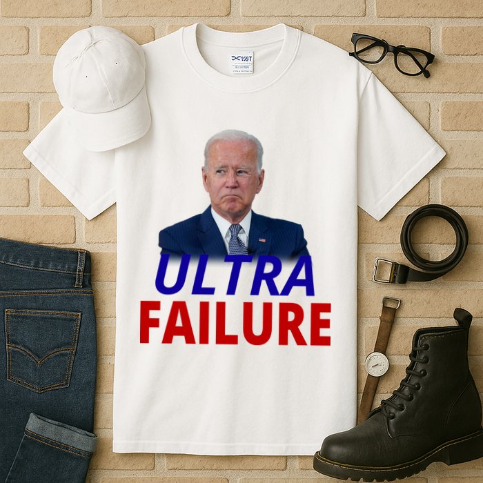 Ultra Failure Funny Anti Joe Biden Tall T-Shirt