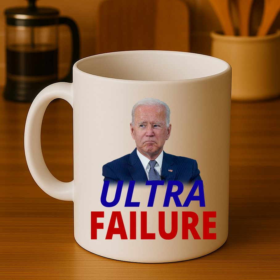 Ultra Failure Funny Anti Joe Biden Mug