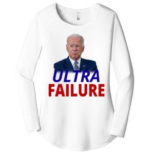 Ultra Failure Funny Anti Joe Biden Women's Perfect Tri Tunic Long Sleeve Shirt