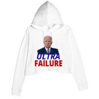 Ultra Failure Funny Anti Joe Biden Crop Fleece Hoodie