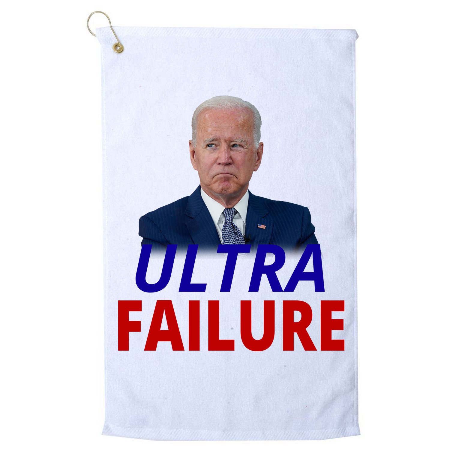 Ultra Failure Funny Anti Joe Biden Golf Towel