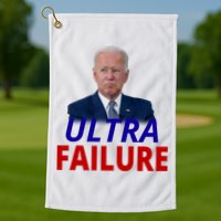 Ultra Failure Funny Anti Joe Biden Golf Towel