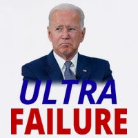 Ultra Failure Funny Anti Joe Biden Toddler T-Shirt
