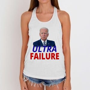 Ultra Failure Funny Anti Joe Biden Women's Knotted Racerback Tank