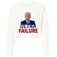 Ultra Failure Funny Anti Joe Biden Cropped Pullover Crew