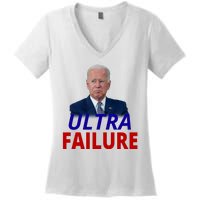 Ultra Failure Funny Anti Joe Biden Women's V-Neck T-Shirt