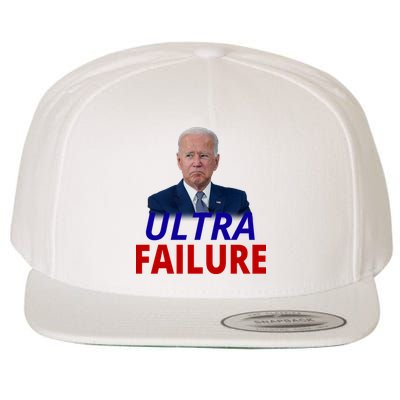 Ultra Failure Funny Anti Joe Biden Wool Snapback Cap