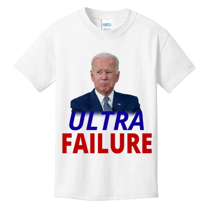 Ultra Failure Funny Anti Joe Biden Kids T-Shirt