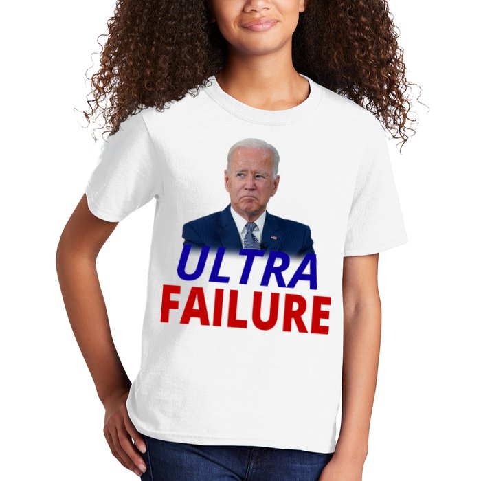 Ultra Failure Funny Anti Joe Biden Kids T-Shirt