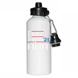 Usa Flag Fight For America Aluminum Water Bottle