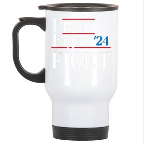 Usa Flag Fight For America Stainless Steel Travel Mug