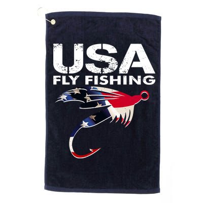 USA Fly Fishing Sport Fishing Fan Golf Towel