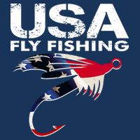 USA Fly Fishing Sport Fishing Fan Zip Tote Bag