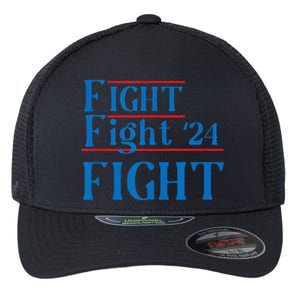 Usa Flag Fight For America Flexfit Unipanel Trucker Cap