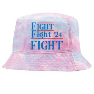 Usa Flag Fight For America Tie-Dyed Bucket Hat