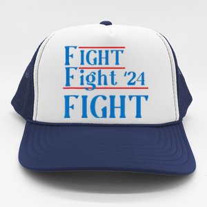 Usa Flag Fight For America Trucker Hat