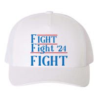 Usa Flag Fight For America Yupoong Adult 5-Panel Trucker Hat