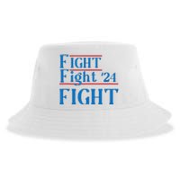 Usa Flag Fight For America Sustainable Bucket Hat