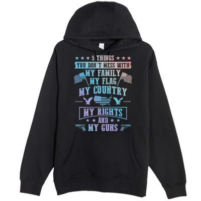 Usa Freedom Good To Be An American Flag Country And Guns Funny Gift Premium Pullover Hoodie
