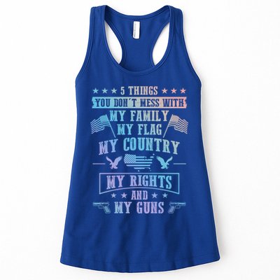 Usa Freedom Good To Be An American Flag Country And Guns Funny Gift Womens Tank Top