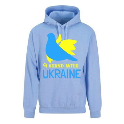 Ukrainian Funny Gift Support Ukrainian Flag I Stand With Ukraine Gift Unisex Surf Hoodie