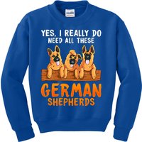 Unique Funny Gift For Ger Shepherd Lovers Moms Dads Sayings Gift Kids Sweatshirt