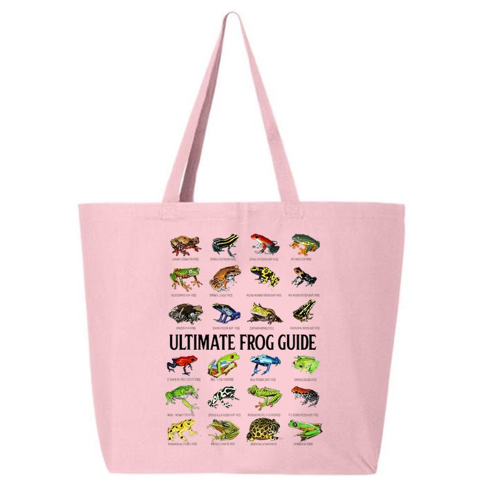 Ultimate Frog Guide Funny Frog Lovers 25L Jumbo Tote