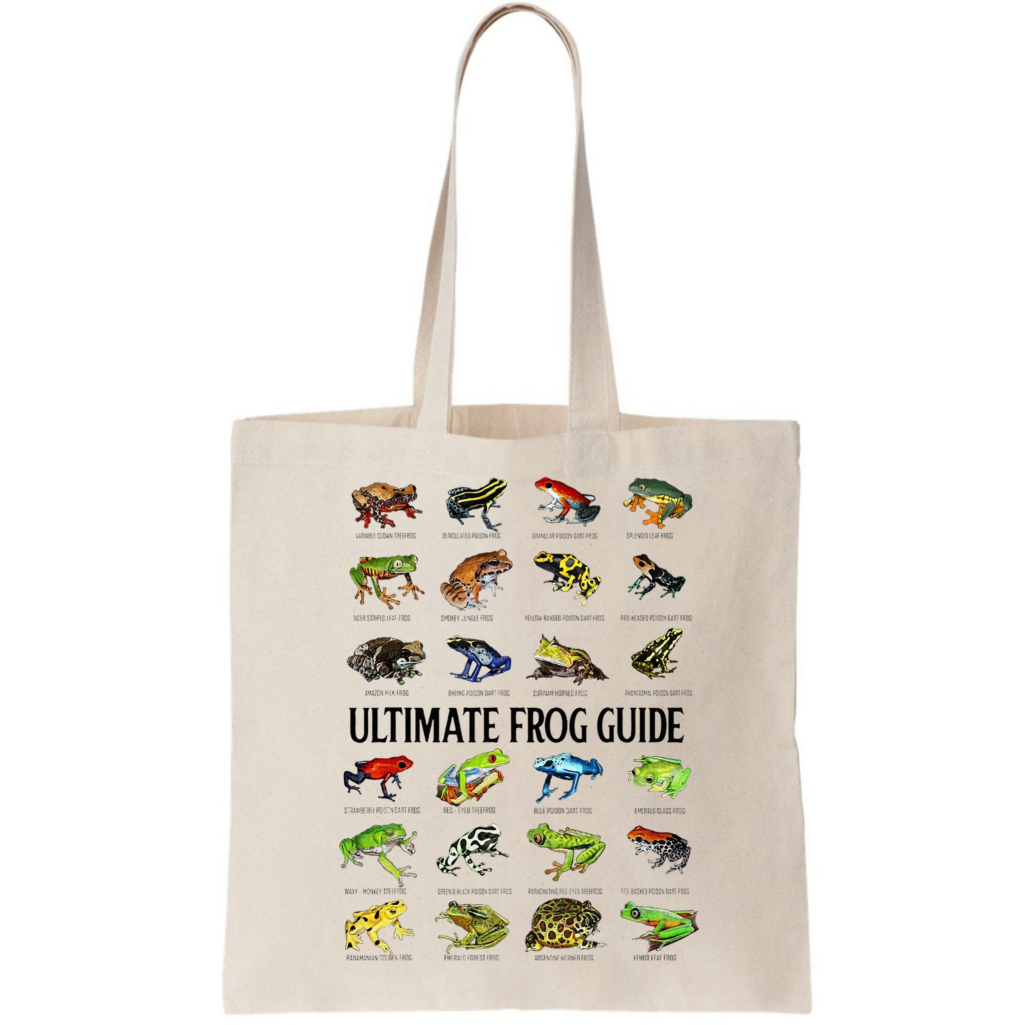 Ultimate Frog Guide Funny Frog Lovers Bag