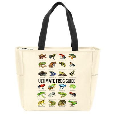 Ultimate Frog Guide Funny Frog Lovers Zip Tote Bag