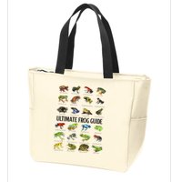 Ultimate Frog Guide Funny Frog Lovers Zip Tote Bag