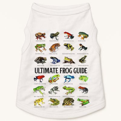 Ultimate Frog Guide Funny Frog Lovers Doggie Tank