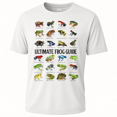Ultimate Frog Guide Funny Frog Lovers Cooling Performance Crew T-Shirt